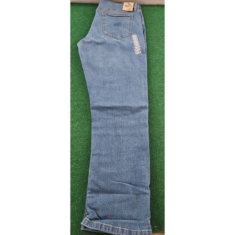 George Mens Relaxed Fit Jeans Blue Wash 33x30
